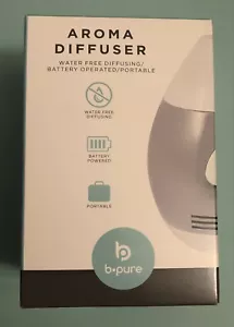 B-Pure Aroma Diffuser Portable, Battery Operated Water Free Diffusing - Picture 1 of 2