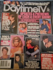 Walt Willey, Stephen Nichols - Daytime TV Magazine 1990 - Imagen 1 de 2