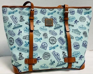 NUEVO CON ETIQUETAS*Dooney & Bourke* Parques Disney*Club de vacaciones* Bolso de compras grande*21079Y S195 - Imagen 1 de 8