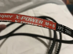 NUOVO OPTIBELT SUPER X-POWER M=S ANTISTATICO ISO 1813 XPZ 2800 SPEDIZIONE GRATUITA - Foto 1 di 7