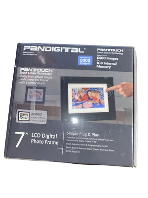 Pandigital PAN7056W01T 7" Digital Picture Frame - Image 1 of 4