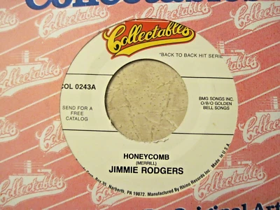 45-rpm-Collectables / Jimmie Rodgers / Honeycomb / Are You Really Mine / New - Image 1 of 3