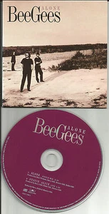 BEE GEES Alone RARE SINGLE MIX & Stayin Alive LIVE CARDED LIMITED USA CD Single - Picture 1 of 1