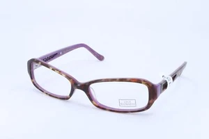 Lulu Guiness L835 Purple Rectangle Women Full Rim 52-16-130 Eyeglasses Frames - Picture 1 of 6