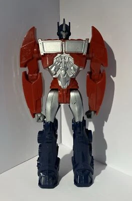 TRANSFORMERS OPTIMUS PRIME Hasbro C-3252C Autobot Rescue Bot A4030 12" tall 2012 - Image 1 of 2
