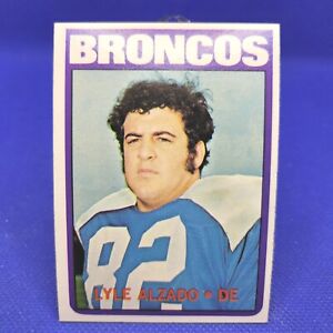 1972 Topps Lyle Alzado Rookie Football Card #106 EX/MT Denver Broncos Free S/H
