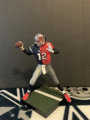 Tom Brady Custom Figure Bucs and Pats NFL McFarlane Cover
