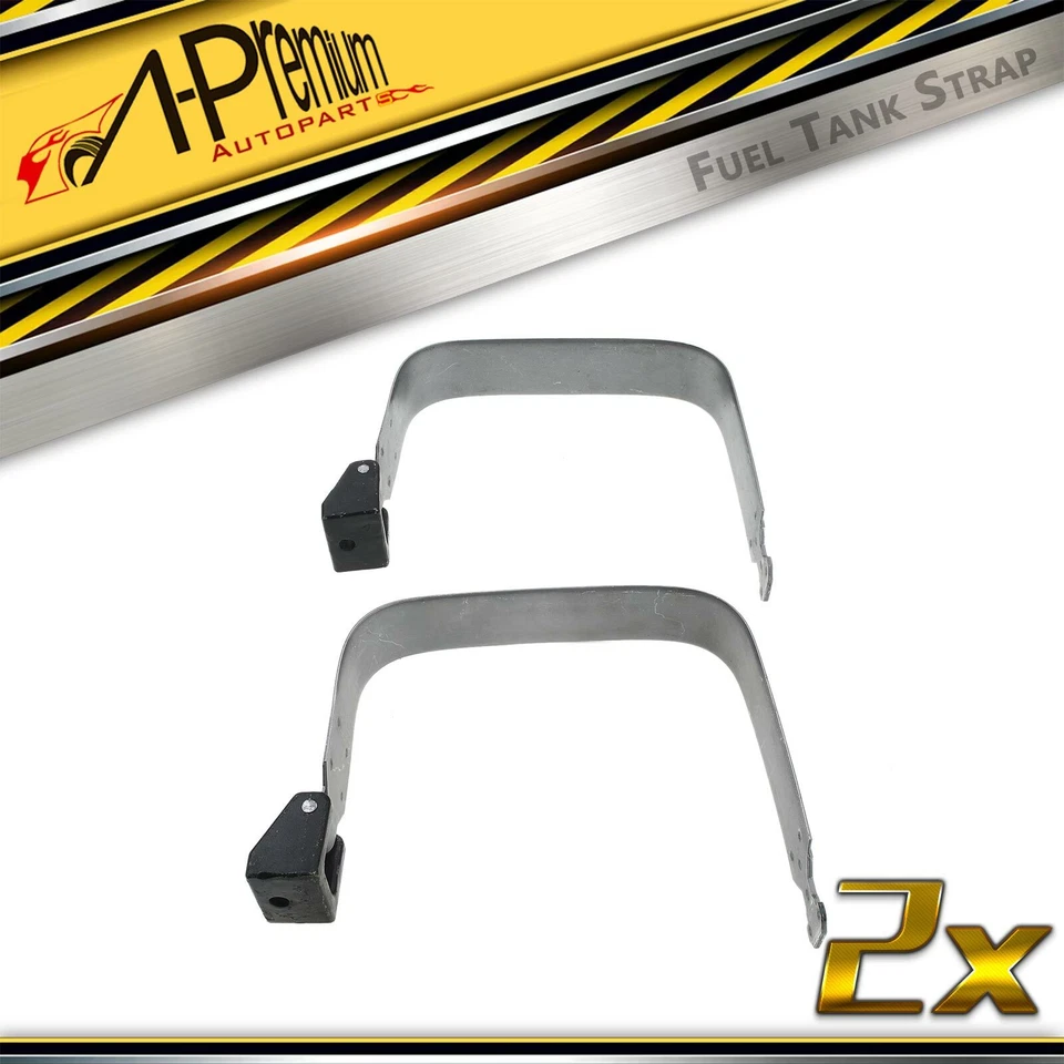 2X Fuel Tank Straps for Chevrolet Silverado 2500 HD 2011-2020 3500 HD GMC Sierra - Image 1 of 4