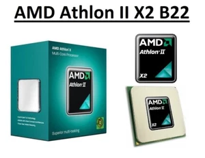AMD Athlon II X2 B22 Dual Core Processor 2.8 GHz, Socket AM2+/AM3, 65W CPU  - Picture 1 of 5
