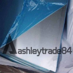 2pcs 7075 Aluminum Al Alloy Shiny Polished Plate Sheet 1mm * 100mm * 100mm - Picture 1 of 1