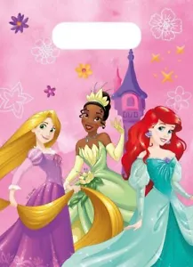 DISNEY PRINCESS - LOOT PARTY BAGS - GENUINE LICENSED - for girls - FAST DISPATCH - Picture 1 of 1