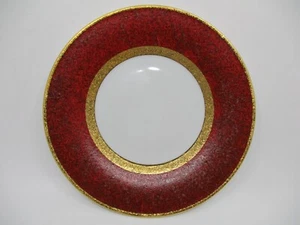 PORZELLAN ROUGE BROT & BUTTERPLATTE - 7 1/8" -1302H - Bild 1 von 3
