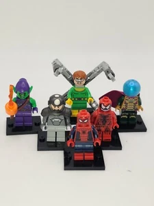 Spiderman Lego Minifigure Lot Of 6 - Picture 1 of 8