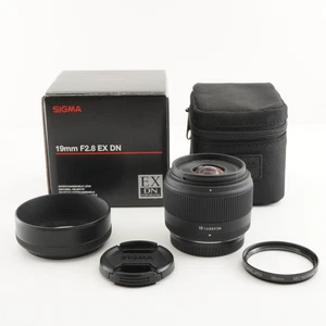 SIGMA 19mm F2.8 EX DN In Box For Micro Four Thirds AF Lens from Japan #4364 - Picture 1 of 13
