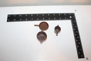 VTG 1960's GI Joe / Action Man / Ken / Big Jim - Brown Camp Pot, Pan, Coffee - Picture 1 of 9