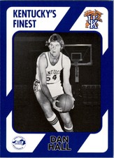 1989-90 Kentucky Collegiate Collection  #283 Dan Hall