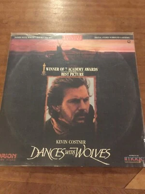 DANCES WITH WOLVES- LASER DISC- COSTNER- 1991 - Image 1 of 2