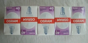 Osram 10 X BOMBILLAS Esférica E14 40W Mate - Imagen 1 de 2