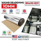 16Sqft 10Mm Sound Heat Proofing Car Auto Sound Deadener Insulation Underlay Mat