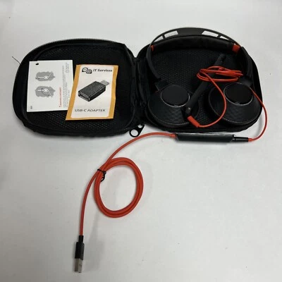 2023 Plantronics Blackwire C5220 On the Ear Headsets *USB-C & 3.5mm - Image 1 of 4