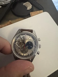 Zenith El Primero Skeleton Chronometer. New Band Original Hardware - Picture 1 of 9