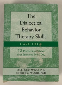 The Dialectical Behavior Therapy Skills Card Deck Matthew McKay & Jeffrey Wood - Foto 1 di 4