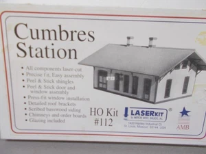 AMERICAN MODELS # 112 ~ CUMBRES STATION BUILDING KIT ~HO SCALE - Picture 1 of 4
