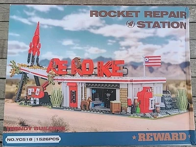 Red Rocket Repair Station (Reward) No.yc518 1526 Pcs (New Open Damaged Box) Disc - Image 1 of 4
