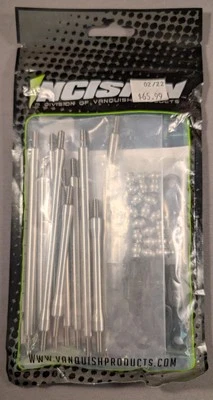 Incision SCX10-ii 12.3" 1/4 Stainless Links Kit Vanquish IRC00070 - Image 1 of 3