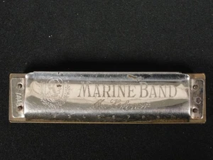 Vintage M. Hohner Marine Band Mundharmonika Germany C A440 - Bild 1 von 11