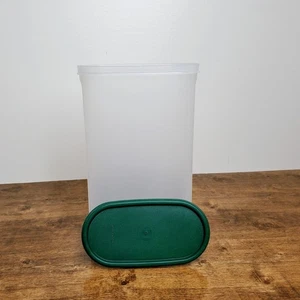 Tupperware Modular Mates Ovale # 5 Contenitore 12-1/4 Tazze Cacciatore Verde Sigillo Nuovo - Foto 1 di 4