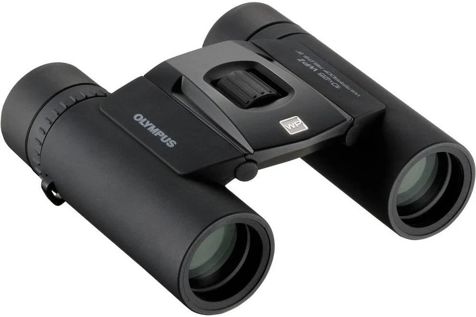 Olympus Binoculars 10x25 Compact Lightweight Waterproof Black 10X25WP II BLK - Image 1 of 1