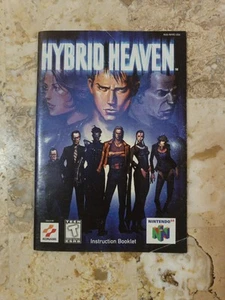 Manual Instruction Book HYBRID HEAVEN ✨Nintendo 64 N64➡️ B2G1 DISCONT - Picture 1 of 4