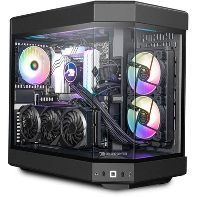 PC para juegos iBUYPOWER Y60 - Intel Core i7 14700KF, RTX 4070, 32 GB RAM, 2 TB NVMe en muy buen estado - Imagen 1 de 4