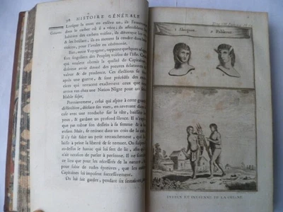 1780-BELLE RELIURE-LA HARPE- VOYAGES-AMERIQUE MERIDIONALE-GUIANE-BRESIL - Photo 1/4