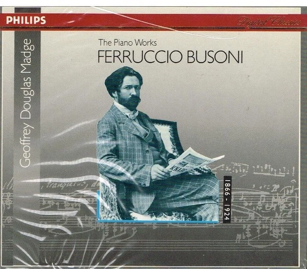 GEOFFREY DOUGLAS MADGE - Ferruccio Busoni - Piano Works 6 DISC BOX SET CD NEW - Image 1 of 1
