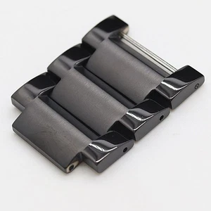 Diesel Genuine 3 Link DZ-7395 Mens Watch Band Bracelet Parts Black Color 24mm - Picture 1 of 3