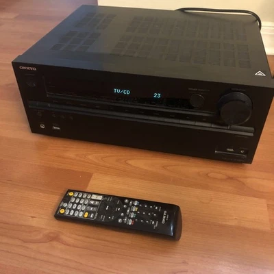 Onkyo receiver TX-NR737 7.2-Channel Surround Sound W/ Remote - UNTESTED/BUNDLE - Image 1 of 4