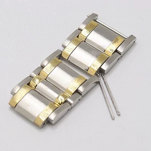 Orologio Uomo Citizen Originale 4+1 Half Link E610-S104840 Ricambi Argento Oro 20mm - Foto 1 di 3