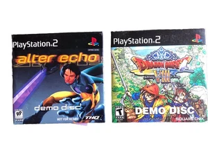 Alter Echo Demo Disc mit Schutzhülle Dragon Quest VII (Sony PlayStation 2 PS2) - Bild 1 von 4
