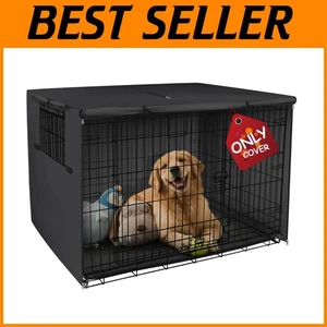 Breathable Pet Crate Cover with Mesh Window - Picture 1 of 9