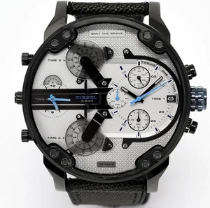 US NEU Diesel DZ7420 MR DADDY 2.0 SS Armband Uhr GESCHENK MÄNNER FRAUEN GESCHENK SCHÖN SCHNELL - Bild 1 von 10
