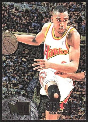 STEVE SMITH 1995-96 FLEER METAL #4 ATLANTA HAWKS - Image 1 of 3