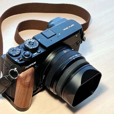 OLOEY Square Lens Hood With Cap fit for Fujifilm GF50mm F3.5 R LM WR fit for GFX50R