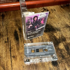Blues Saraceno -Never Look Back (shred guitarist) (rare Cassette, 1989) - Picture 1 of 10