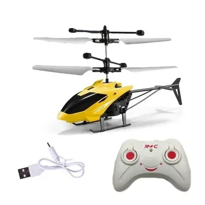 Mini RC Drone Induction Hover Toy – Rechargeable Hand-Controlled Flying Helicopt - Image 1 of 4