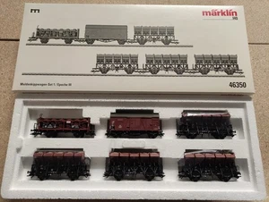 Märklin H0 46350 6er Muldenkippwagen Set 1 der DB (P328) - Bild 1 von 3