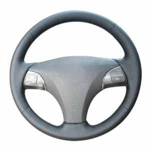 Top Leather Steering Wheel Hand-stitch on Wrap Cover For Lexus ES ES350 GS450h - Picture 1 of 12