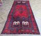 An Antique Classy Old Handmade Traditional Oriental Rug (315  X 142 Cm)+
