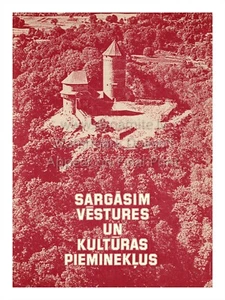 Vintage Latvia Poster Print LET'S SAVE HISTORIC MONUMENTS- TURAIDA CASTLE 18x24" - Picture 1 of 1
